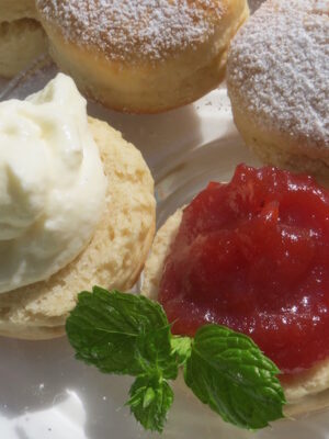 Scones Berberitze