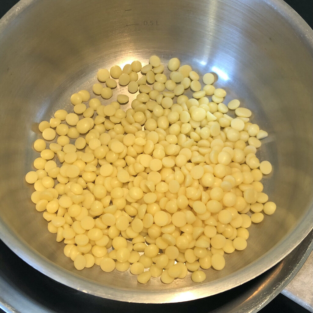 Kakaobutter schmelzen